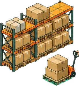 Warehouse racking
